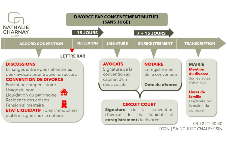 LE DIVORCE PAR CONSENTEMENT MUTUEL Nathalie Charnay Avocat Lyon LE DIVORCE PAR CONSENTEMENT MUTUEL Nathalie Charnay Avocat Lyon